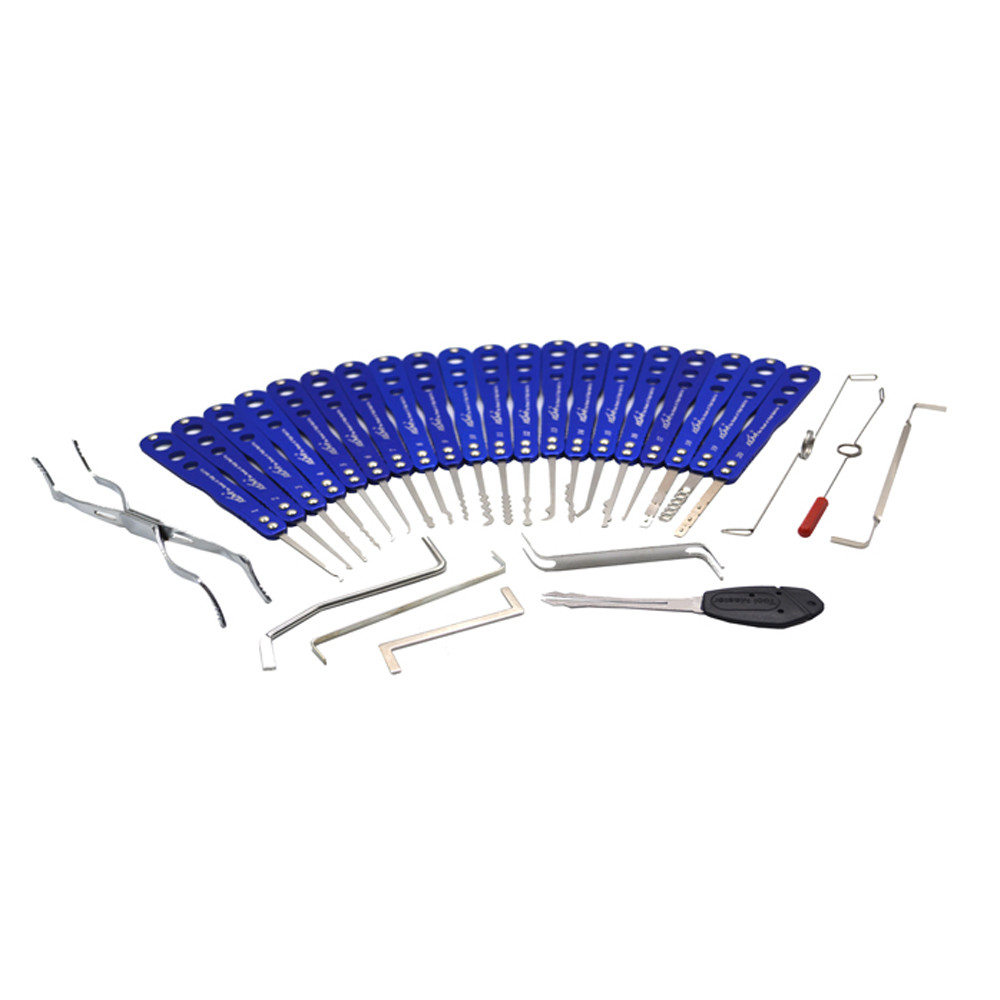 Locksmith Practice Picking Tools 20-In-1 Hook Lockpick Lock Picks House Lock Set