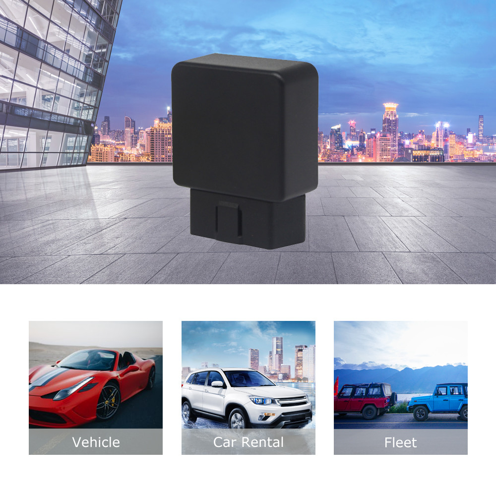 GSM LBS 4G OBD Gps Tracker Asset Locator 50mA Polymer Lithium