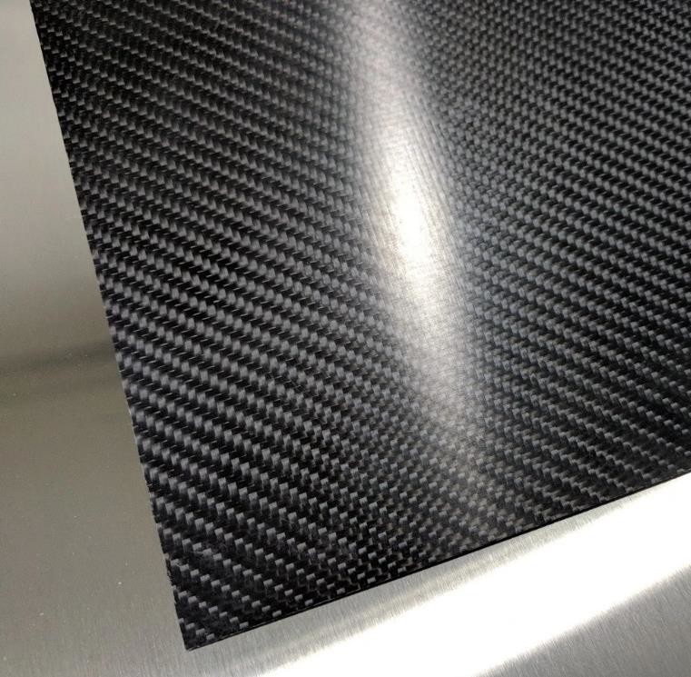 Different thickness Carbon Fiber Sheet 3K Plain Impact Resistant glossy or matte CNC cut piece