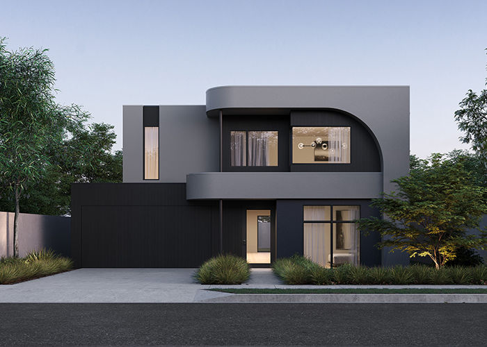 Eco Friendly Modern Luxury Prefab Affordable Housing Villa Light Steel Frame