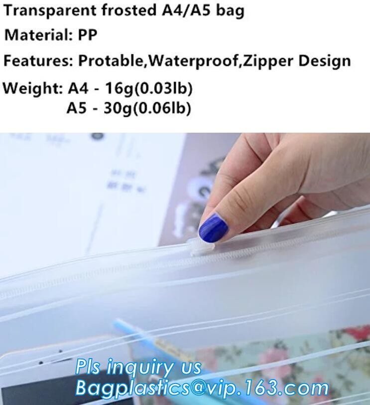 sell pp envelopes,document bags,pp file folders,ESD PVC Hard custom Promotion Flat Business Document File bag bagplastic