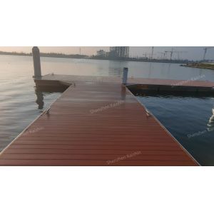 Marine Aluminum Floating Dock Stable Movable Boating Floating Pontoon Jetty