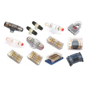 Car Audio System 4 Way Heavy Duty Inline Fuse Holder