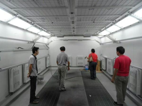 2015 Clear Infrared lamp heating spray booth/Spray Booth Heat Lamp/electricity