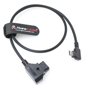 China Alvin's Cables Dtap to Right Angle USB C Power Cable, 2ft Ultra Soft & Flexible Dtap to Type C Enhanced Power for Tilta Nucleus Nano II Wireless Lens Control Motors on sale