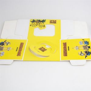 Recyclable Cupcake Packaging Boxes Custom Logo Handling Animated Cake Box