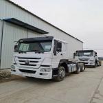 375hp SINOTRUK HOWO Second Hand Tractor Head Used to transport goods in Africa