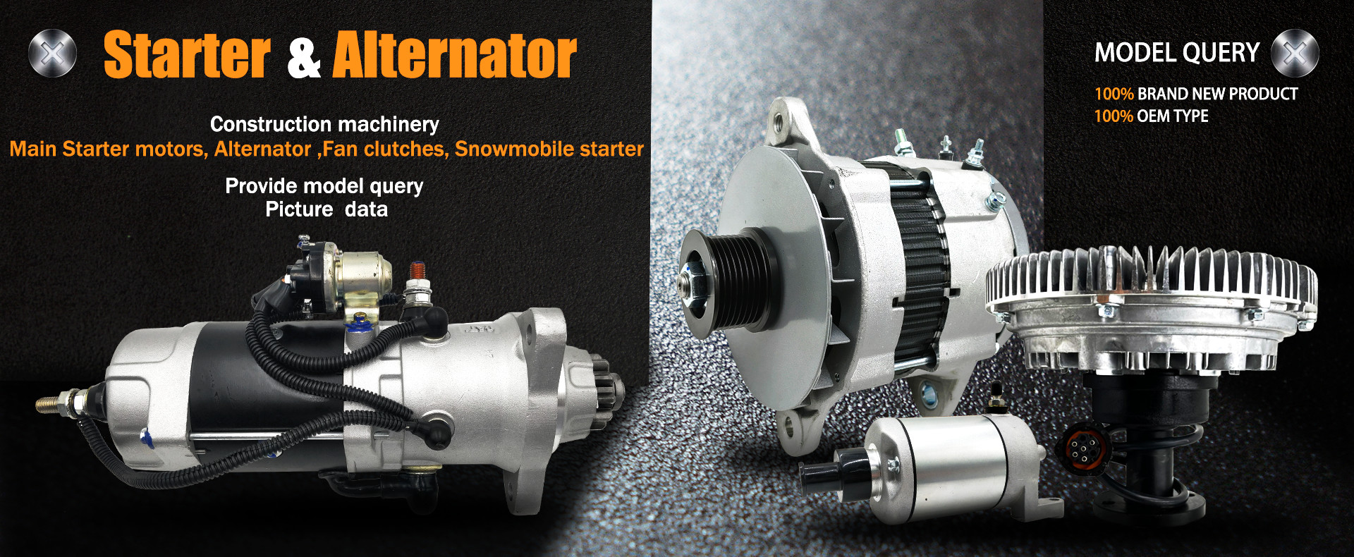 40A 12V Excavator Alternator 129423-77200 101211-1170 1640464010