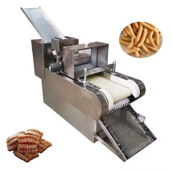Automatic Nigerian Chinchin Dough Cube Cutter Chin Chin Snack Cutting Machine