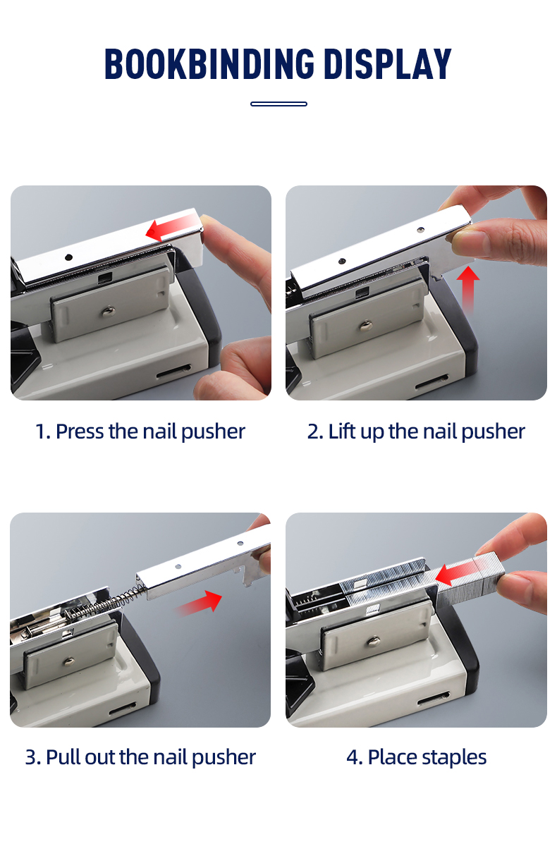 Office Heavy Duty Binding 240 Sheets Manual Stapler with High Capacity Advantage