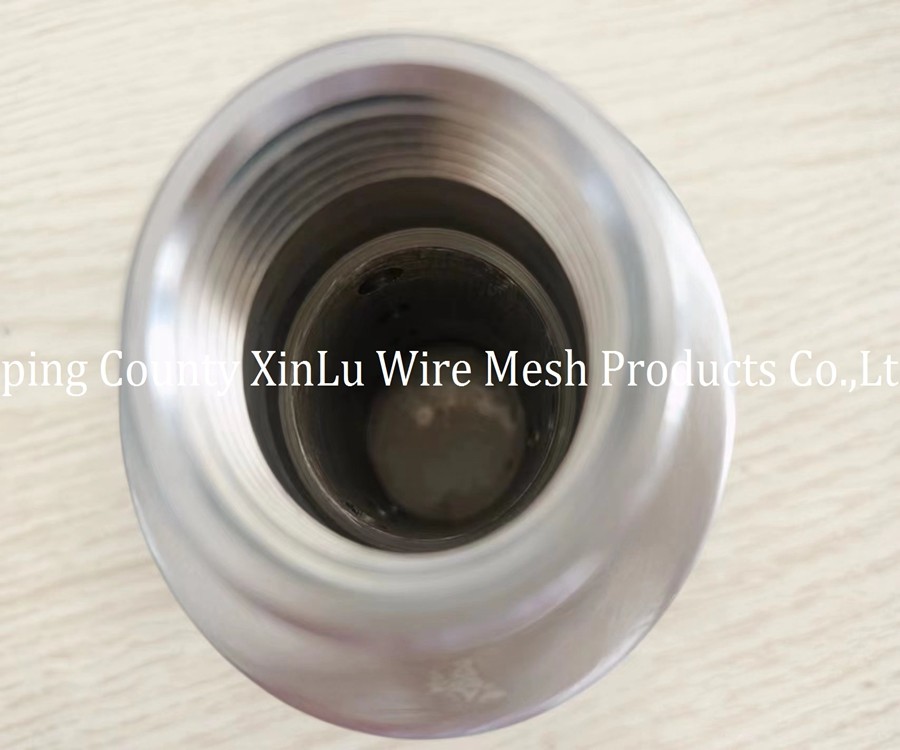 Lathe Parts Stainless Steel Johnson Screen Nozzle Water Filter Nozzles with 1.8x2.5mm Support Wire
