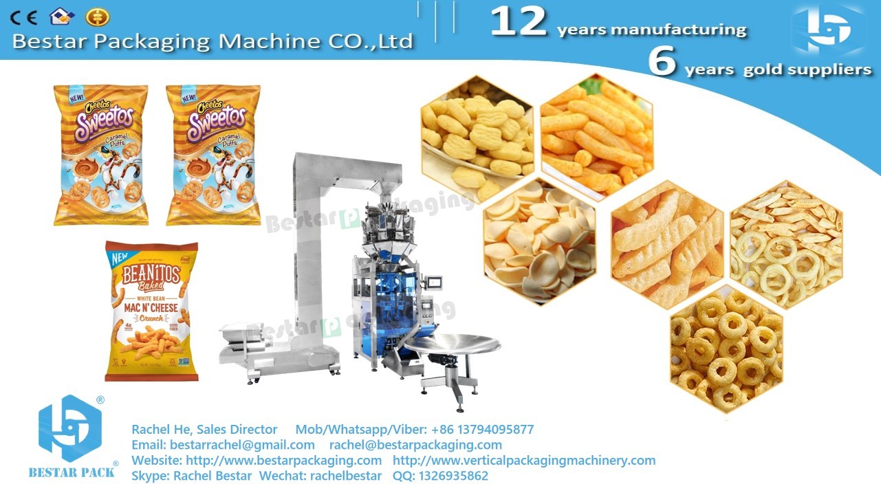 Food factory bulk packing machine with weighing scale BSTV-550AZ