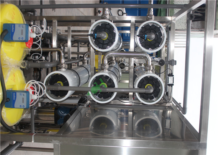 DOW Brackish Water Reverse Osmosis , OEM Seawater To Drinking Water Machine