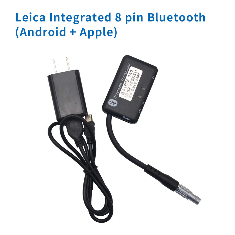 Bluetooth Adapter for LEICa 5 Pin and 8 Pin with Charger and cable Android and iOS Systems