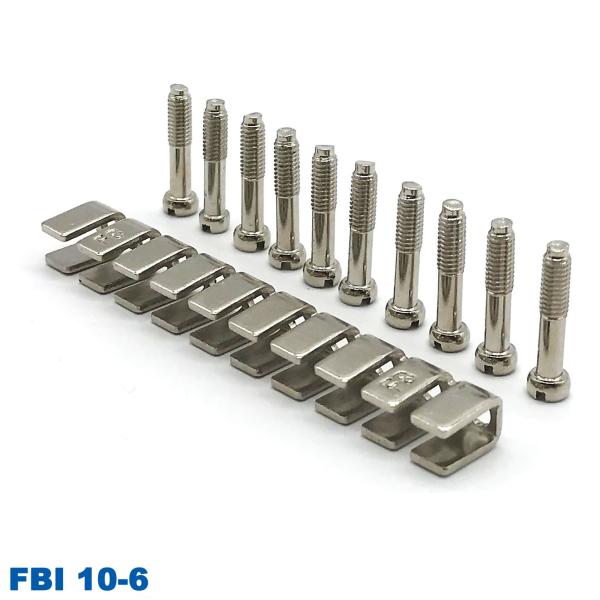 UK5N UKK5 UK2.5B Din Rail Terminal Blocks Accessories Center Jumper 10 Pole FBI