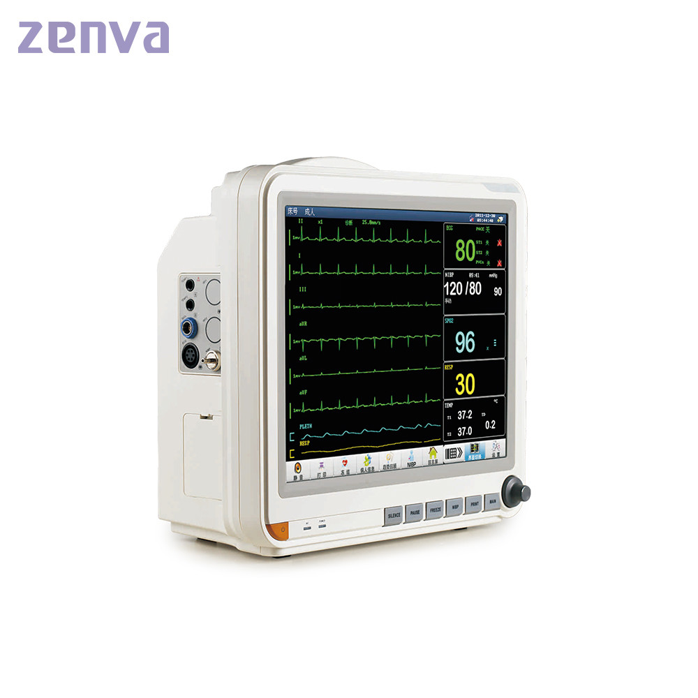 Quality 15" TFT Multi Parameter Vital Signs Monitor , Portable Vital Signs Patient Monitor for sale