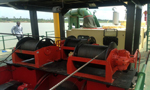 Long Distance Discharge Dredger Ship Inboard Type 15KM Sediment LD12000