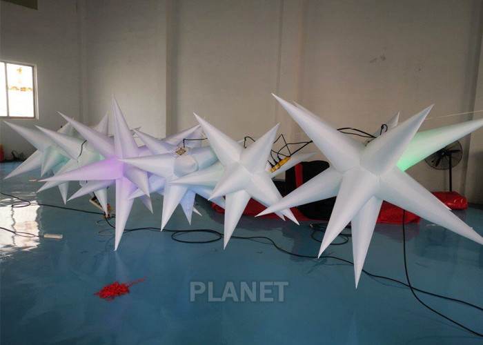 1m 1.5m 2m LED Bright Inflatable Lighting Decoration With 2 Years Warranty