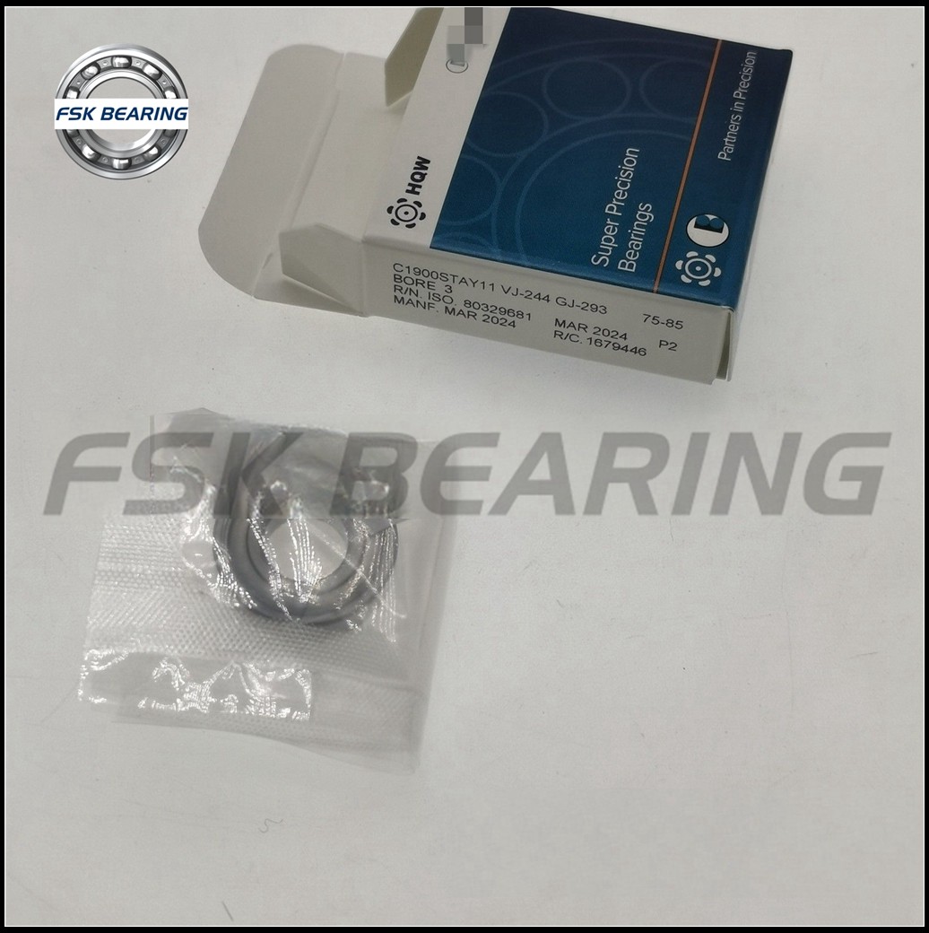 C1900STAY11 VJ-244 GJ-293 Deep Groove Ball Bearings For Molecular Pump Vacuum Pump