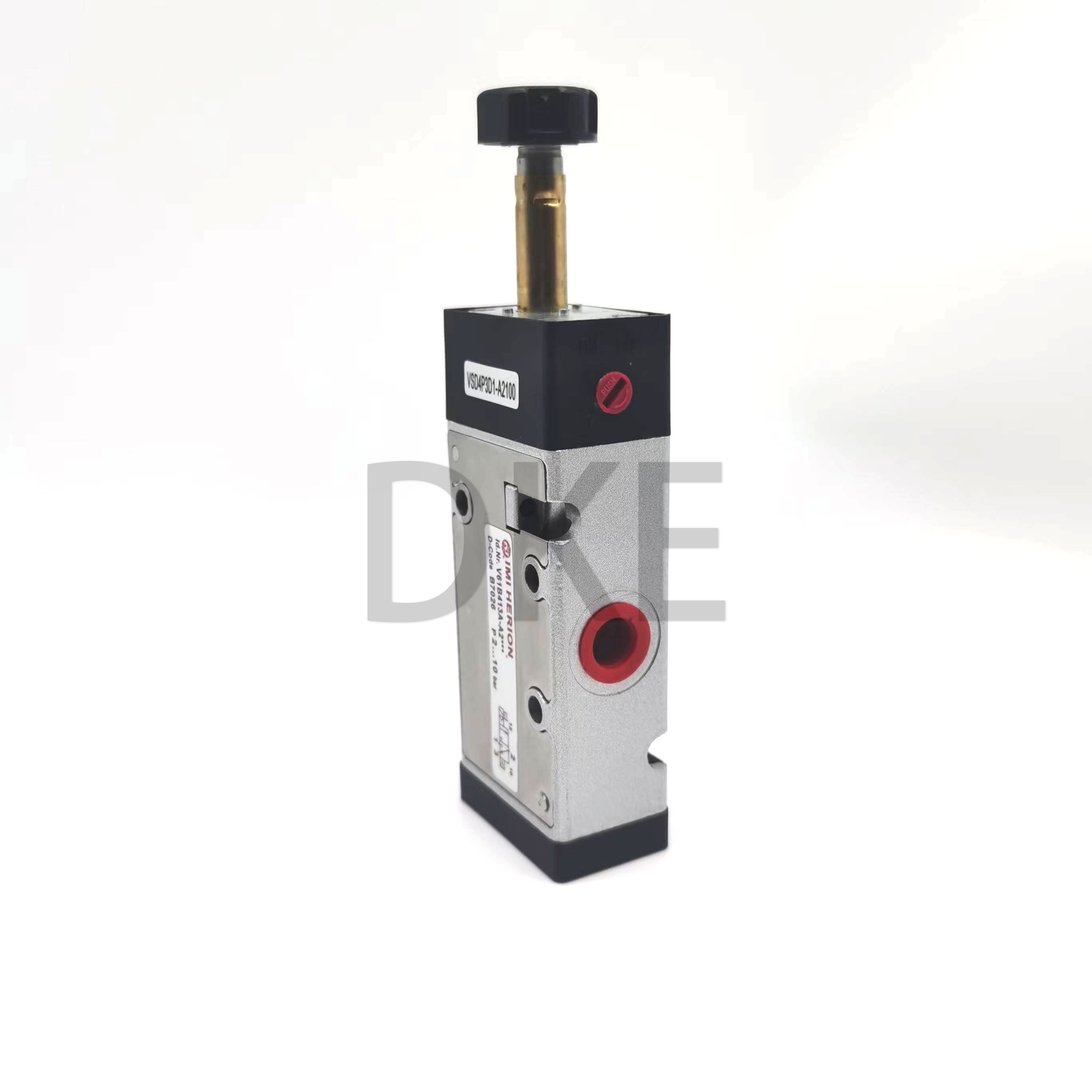 V61B413A-A212J Norgren Indirect Solenoid Valve Aluminium Body -10-50 °C Seat Seal NBR
