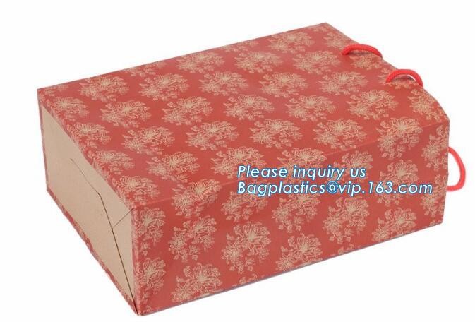 Cheap Customized Pink Printed Paper Shopping Bag For Clothing and Gift,Recycled Luxury Paper Bags & Retail Carrier Bags