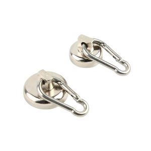  Customization Strong Hook Magnets Metal Magnetic Hooks Corrosion Resistance Manufactures