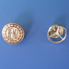 Zinc Alloy Die Casting Gold / Silver / Nickel Lapel Pin Badge