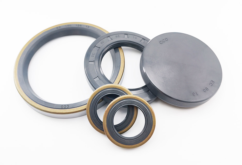 TC NBR Oil Seals Double Lip Skeleton Oil Seals Rubber Sealing Easy Installation