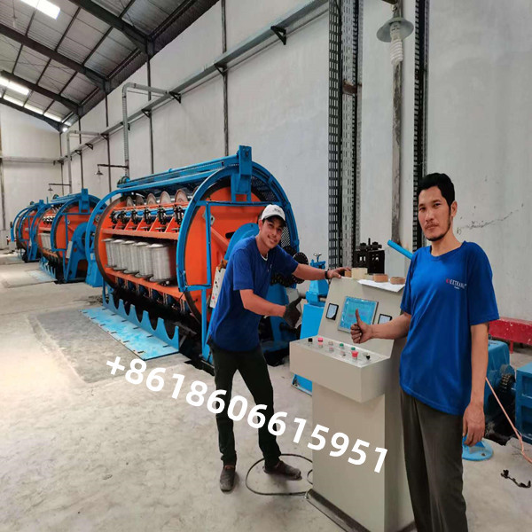 Low Investment JLK-630/500 Rigid Stranding Machine 54 Bobbin Row Loading Wire