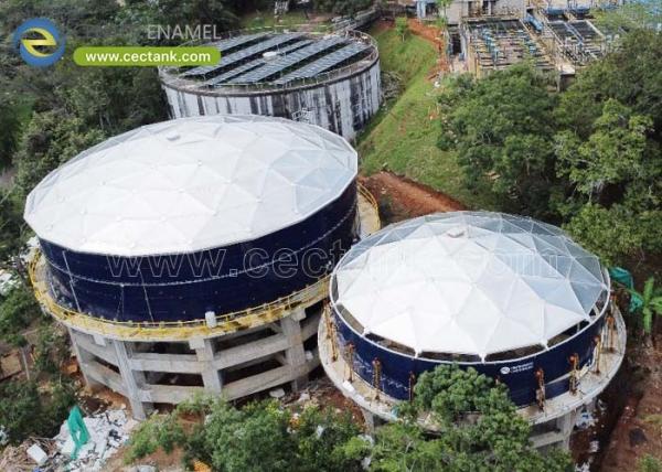 Center Enamel can Provide Aluminum Dome Roofs for Mongolia Crude Oil Storage