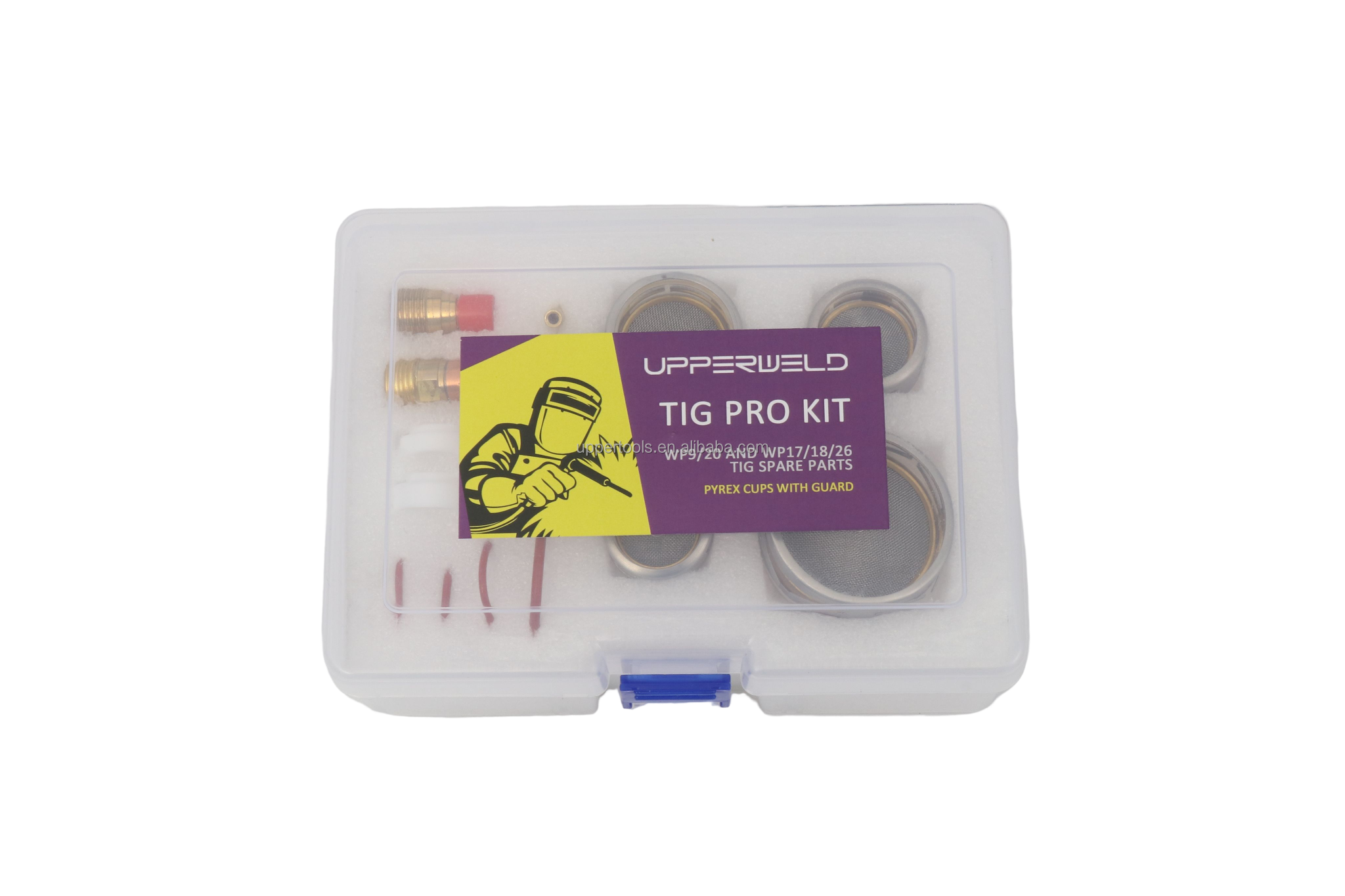 OEM Customized TIG Accessories Gas Lens Wedge Collect and Ceramic Tig Welding Cup Set