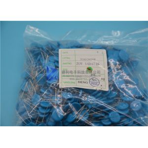 14D471K ZOV High Voltage Chip Resistor , Voltage Dependent Varistor Throught