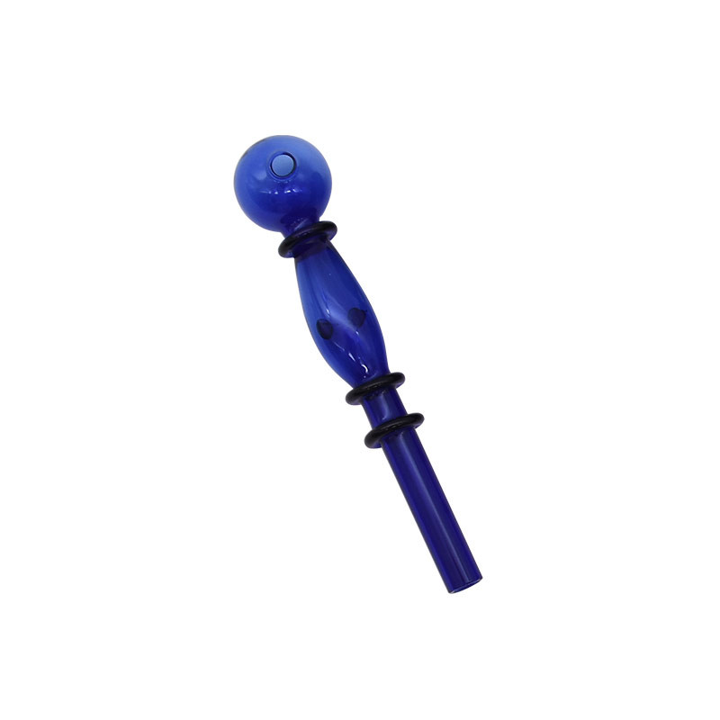 Borosilicate Alien Shaped Colored Glass Hookah Pipe