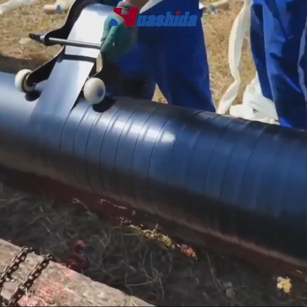 Cold Applied HDPE Anti-Corrosion Wrap Tape Making Machine for Pipeline