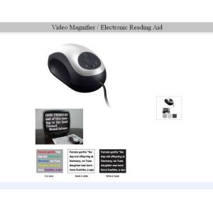 Low Vision Mouse Magnifier For TV and PC