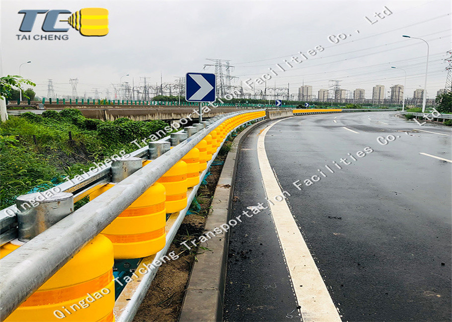 Highway Safety Roller Crash Barrier Traffic Safety EVA Roller Barrier