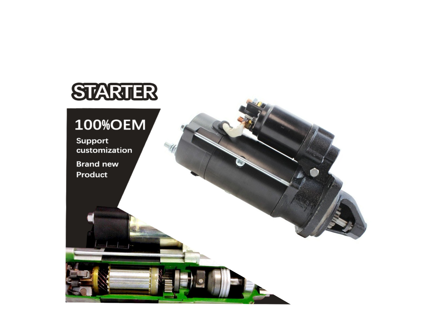 24V 10T CW Starter 5801447085 5801710191 IS1349 11132371 AZF4375 MS719 11132041 AZF4276 11.132.371 11.132.041
