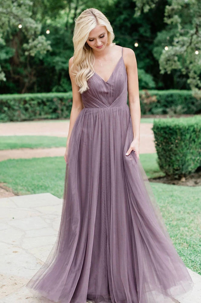 Maxi Bridesmaid Robe Penelope Tulle Dress