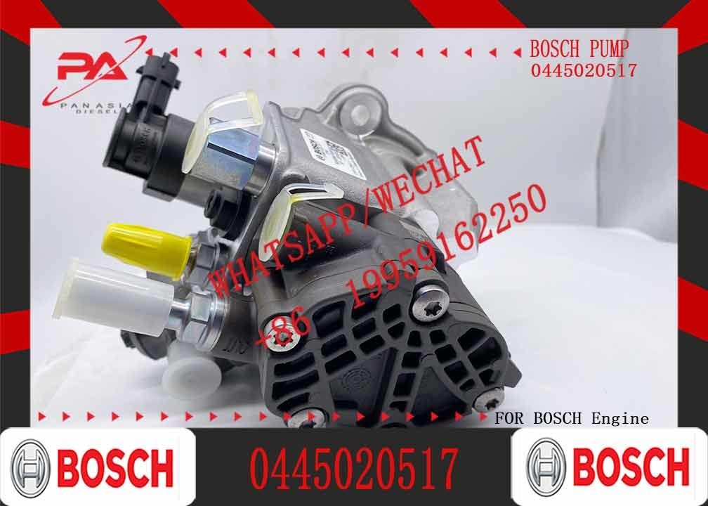 Diesel engine spare parts CP4 fuel pump 0445020517 for cummins engines fuel injection pump