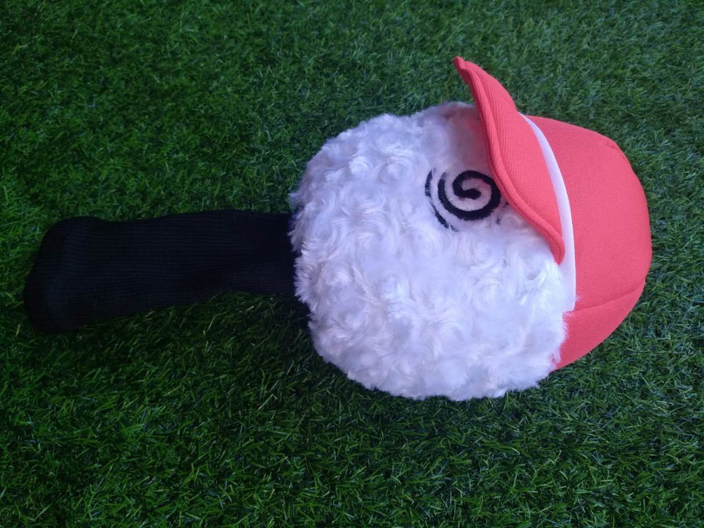 golf head cover , dog head cover , animal head cover , plush head cover , driver head cover