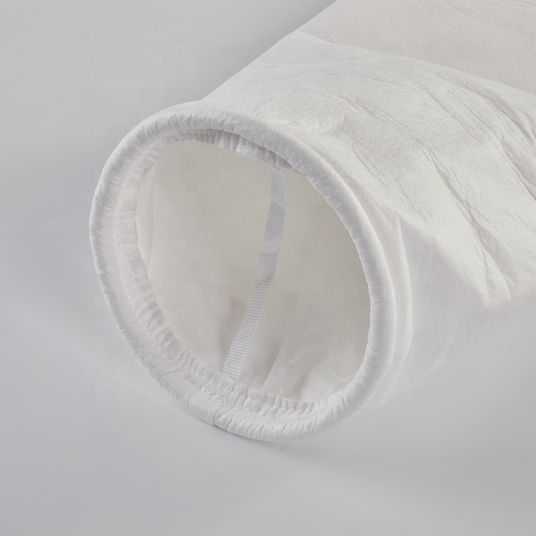 White Air Dust PP Filter Bag OEM Mesh Filter Bag