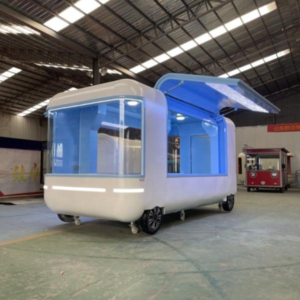 Low Investment Festival Food Truck with Electric Power Source and Video
