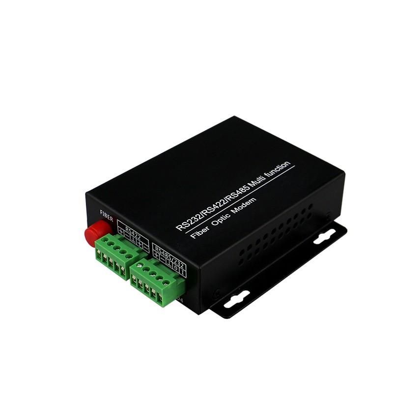 RS485/422/RS232 porta de fibra multi função modem de fibra óptica FC 20 km de fibra conversor RS485/422 ethernet para co