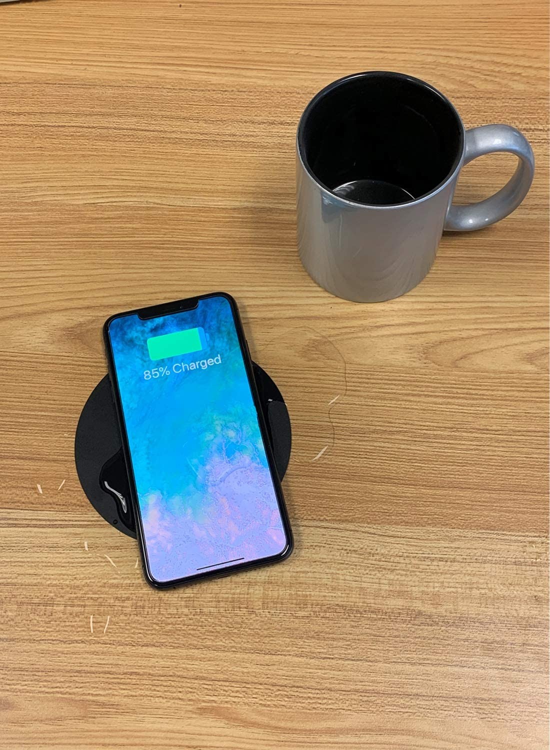 15W DIY Fast Concealed Wireless Charger 205KHz Under Table Furniture