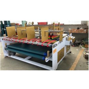 State-of-the-Art Press Type Folder Gluer Machine for Smooth Cardboard Box Makin