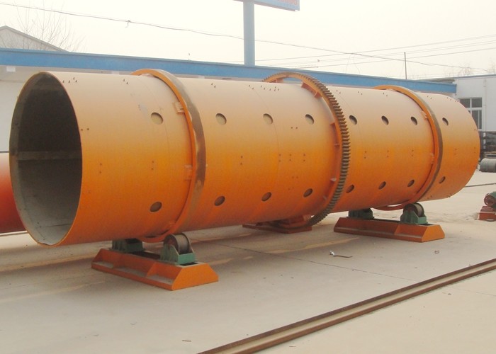 NPK Rotary Drum Granulator Machine For Fertilizer Production Line