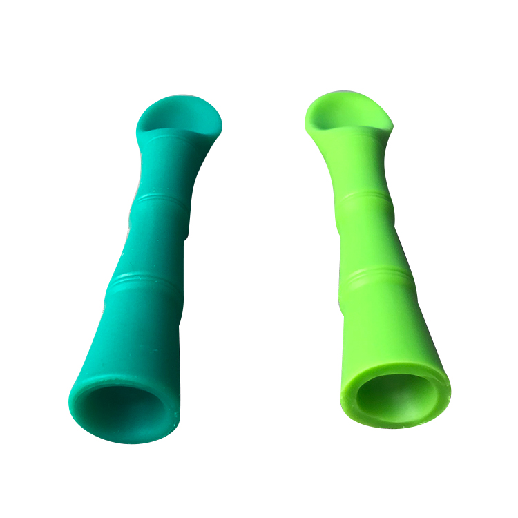 Plain BPA Free Baby Silicone Products Bamboo Spoon Customized Sizes
