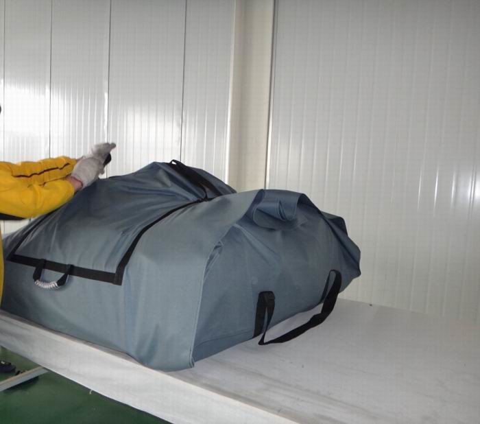 3 Chamber Foldable Inflatable Boat , Frameless Pontoon Fishing Boats 330cm