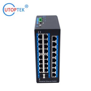 UT2G24FM-SFP L2 Managed Industrial Switch 2x1000M SFP+24x10/100M RJ45+1xConsole