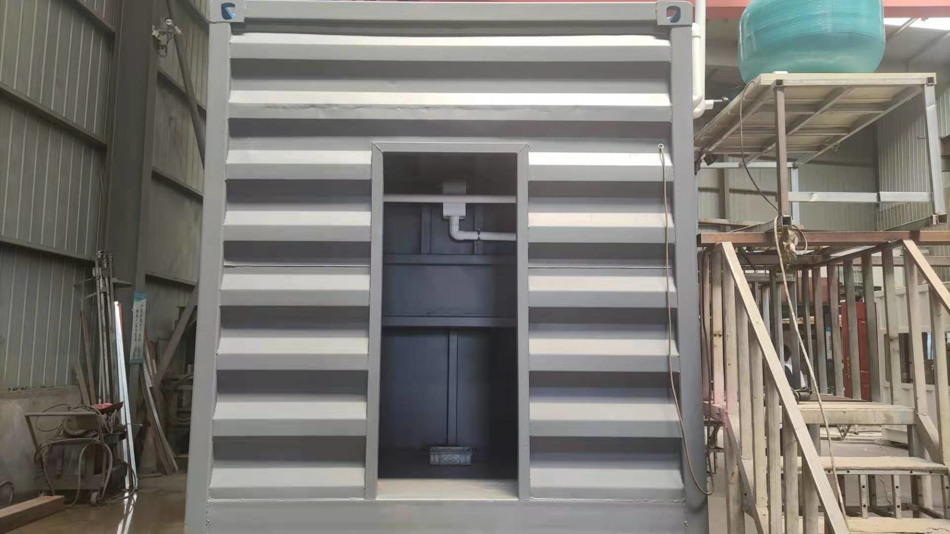 Graphic Design 11m Shipping Container Pool Withstand 4800 Gallons